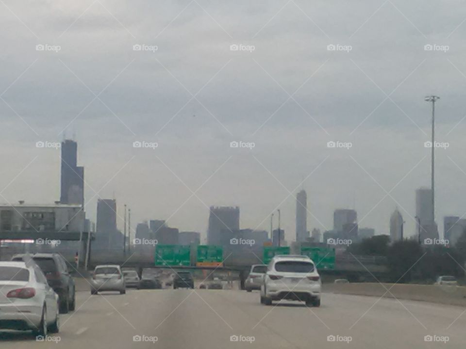 Chicago sky line