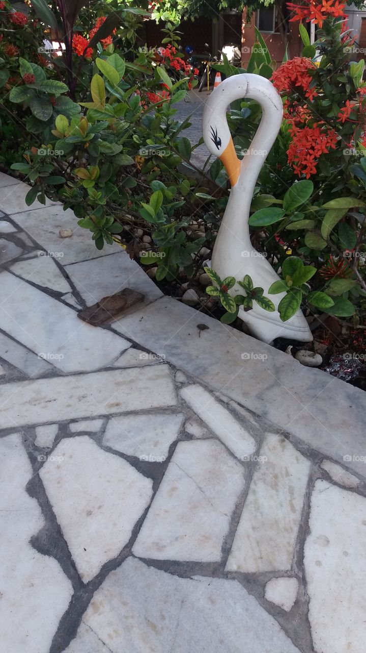 Stone Swan