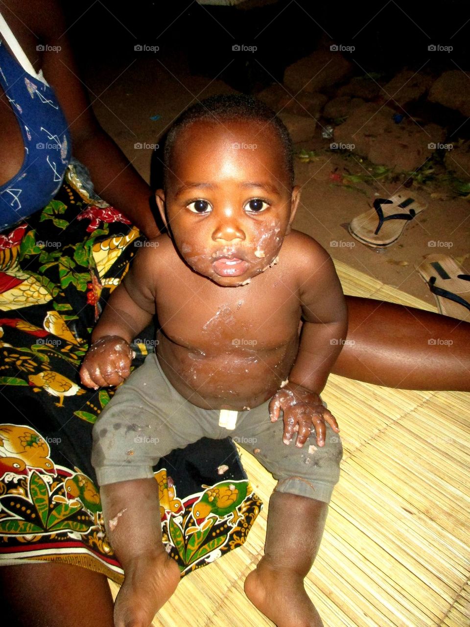 Surprised Baby Boy African baby love