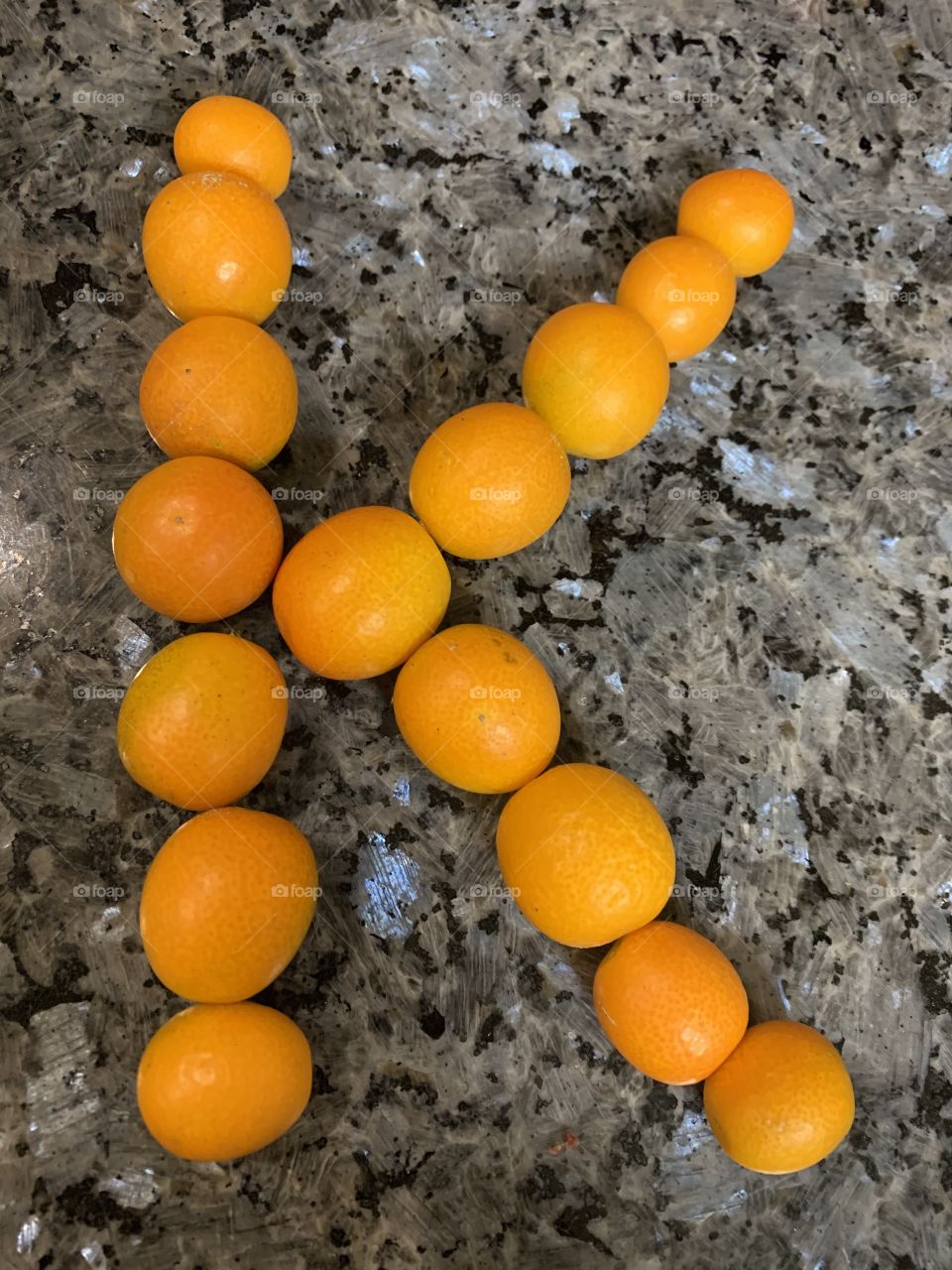 K for Kumquats - This tiny fruit is notable in many ways, but one of the kumquat's greatest qualities is that it's the only citrus you can eat whole -- skin and all. Love ❤️