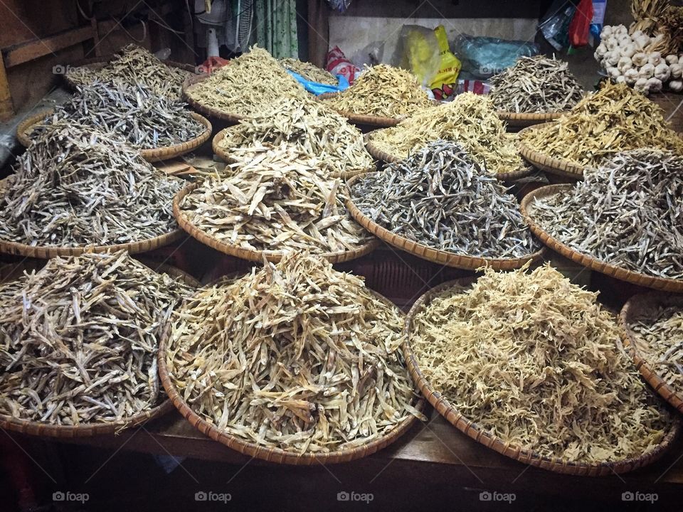 Dry fish Market