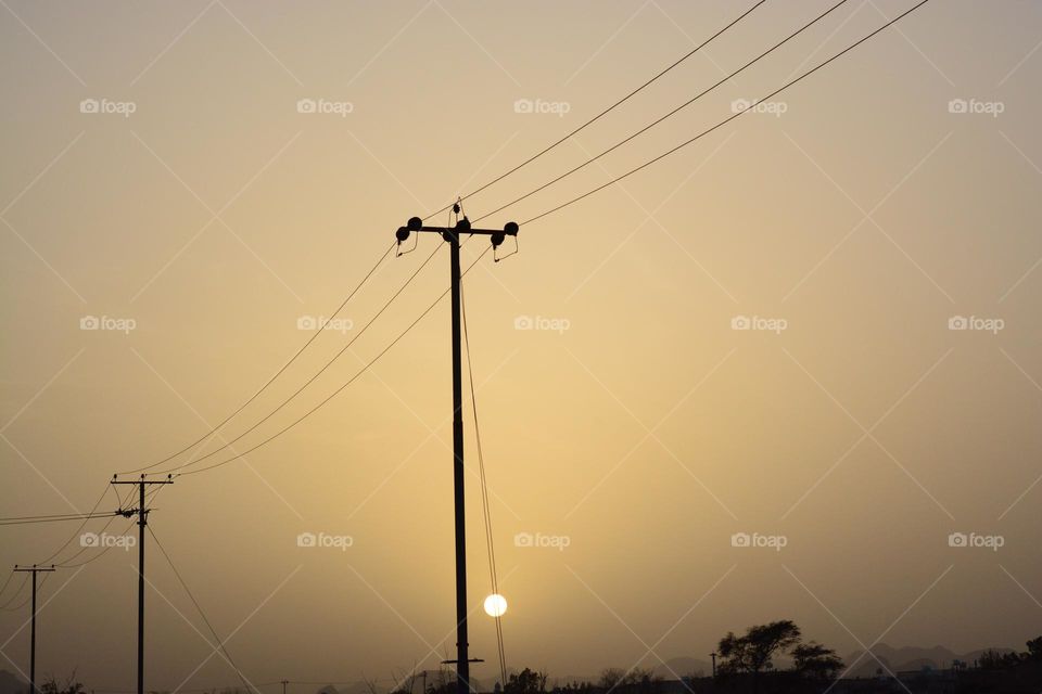 Sunsets are a magical sight