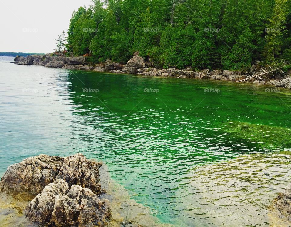 Clear water of Tobermory 
