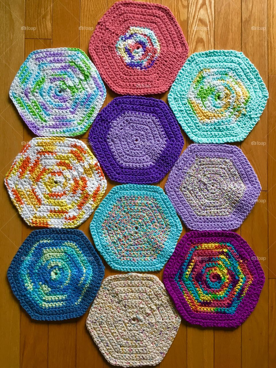 Dishcloths my mother made