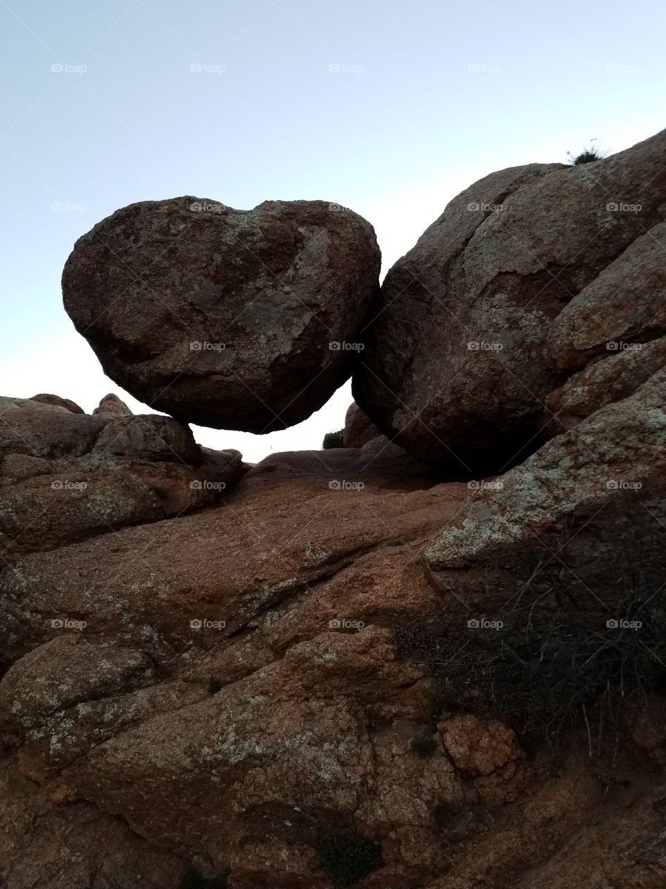Stuck between a rock and a hard place