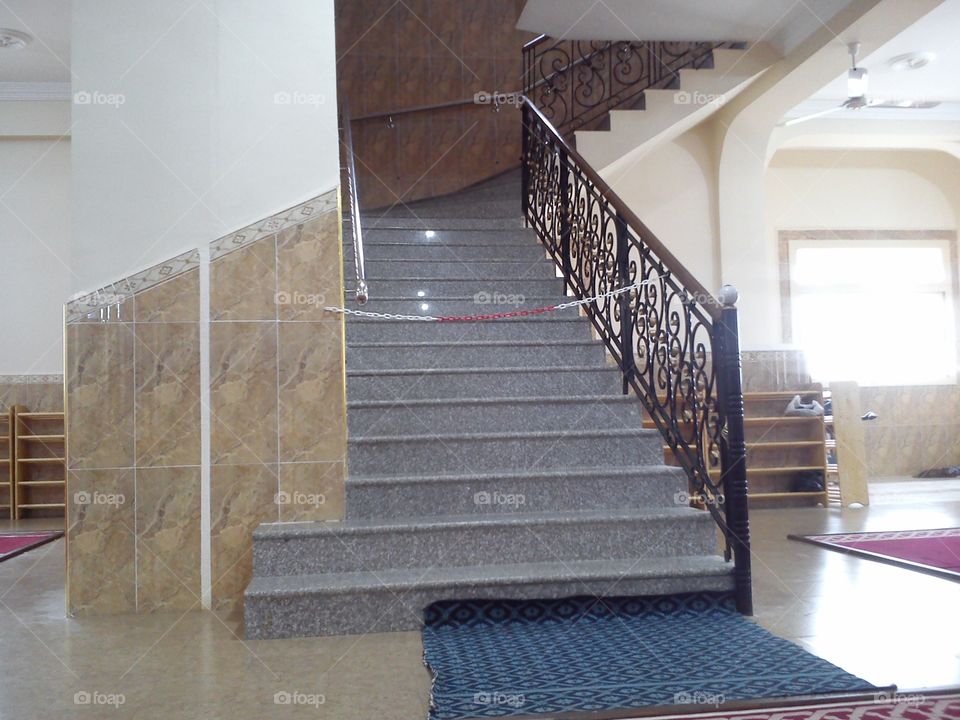Stairs in Mosque Algiers