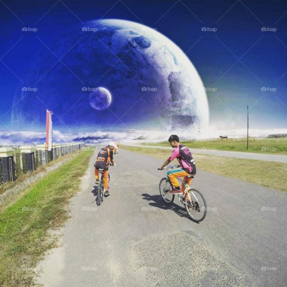 cycling on other planets