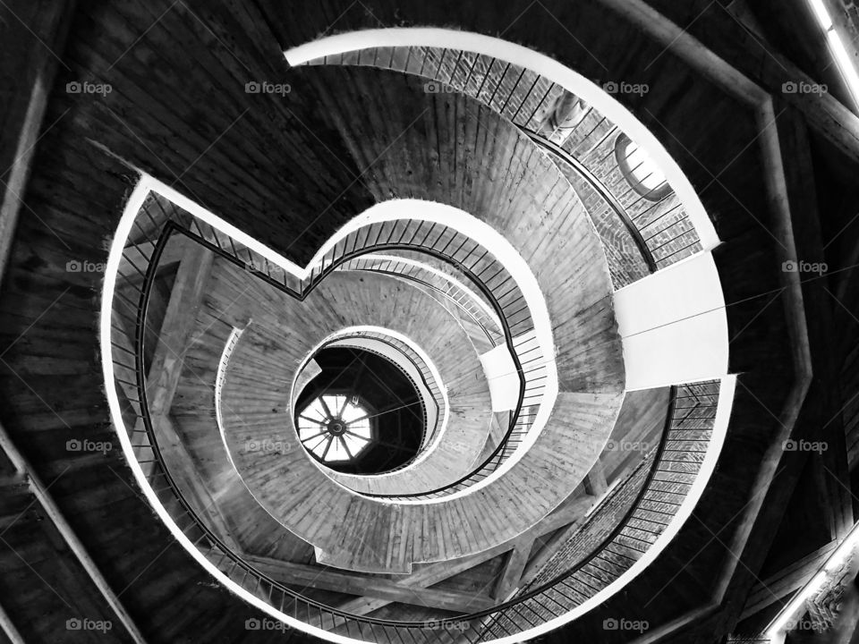 Lighthouse stairs