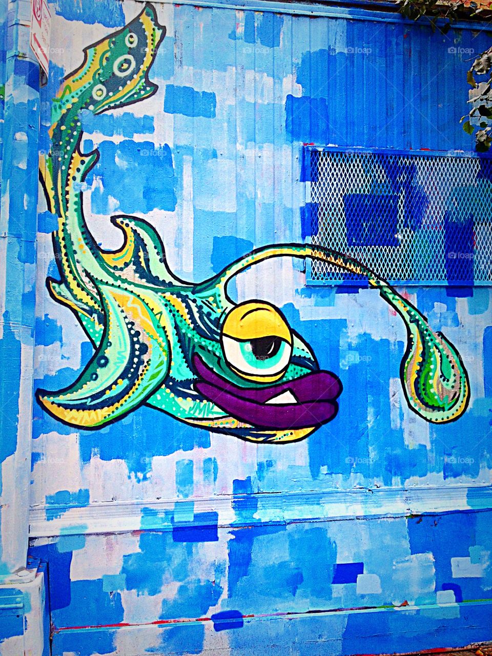 Anglerfish street art