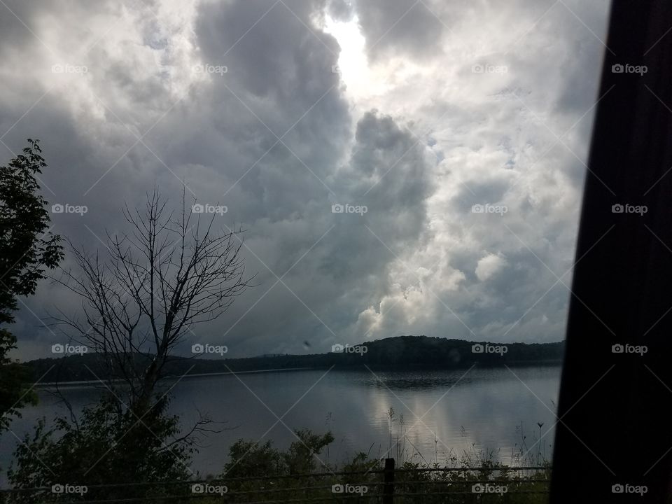 Landscape, Fog, Storm, Tree, No Person