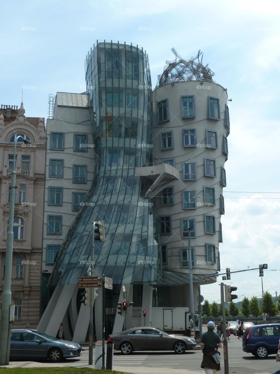 immeuble ginger et fred a Prague