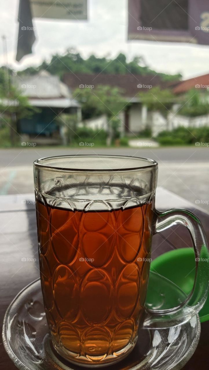 minum teh
