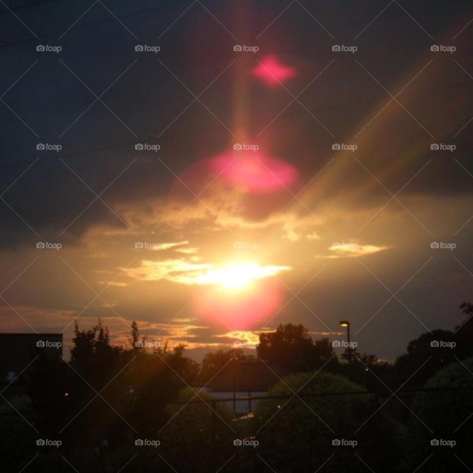 summer sun over relay for life american cancer society sky by ley8080