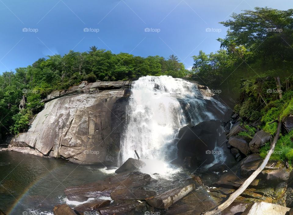 The Stunning Rainbow Falls,  Gorges State Park