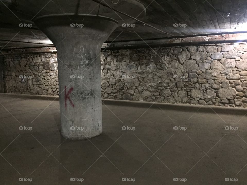 Studebaker Basement Wall