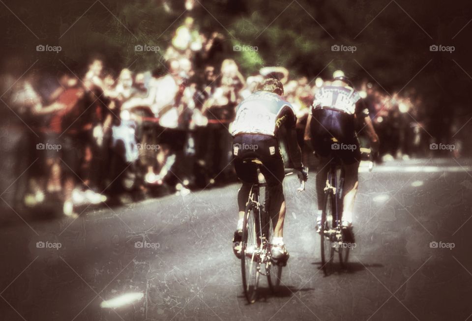 Cycling. Vintage Tour de France 