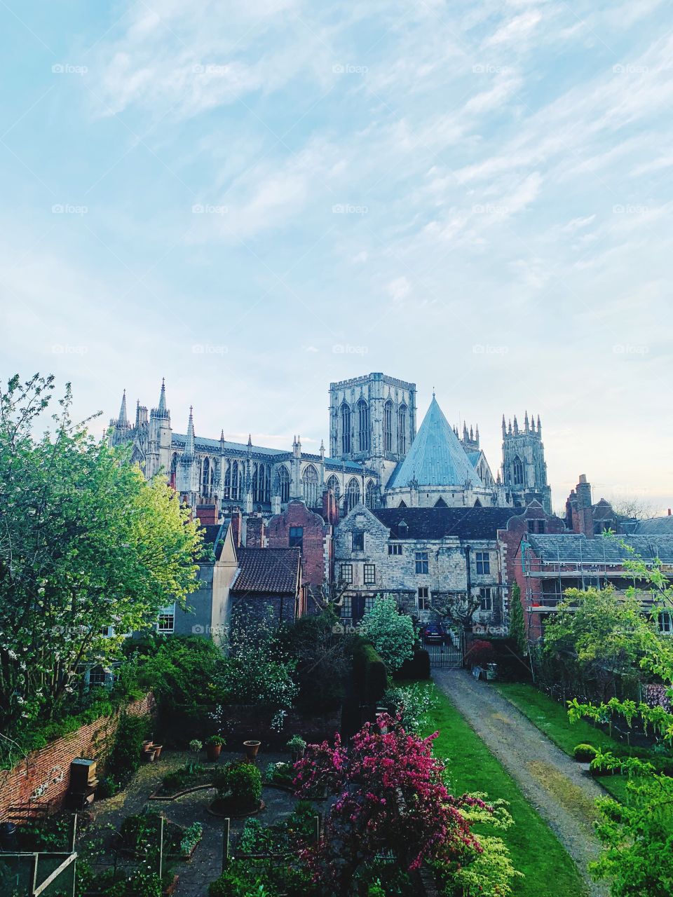 A hidden view of the stunning York Minster taken from the city’s ancient walls. This photo shows the less seen side of the beautiful City of York. 