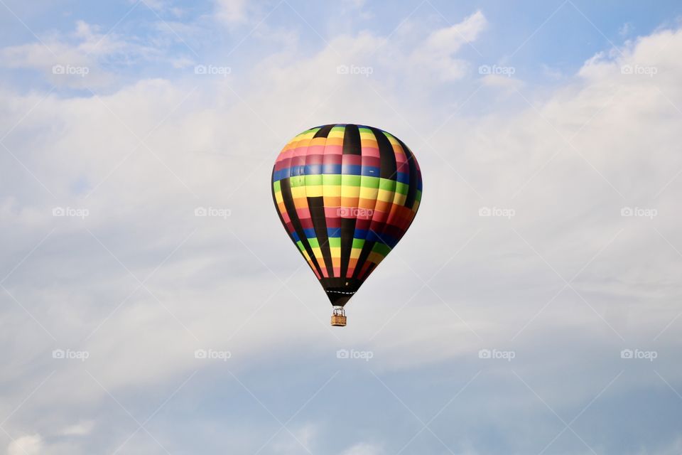 Colorful Hot Air Balloon 2