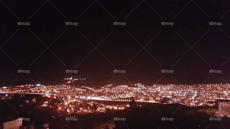 Tetouan morocco evening