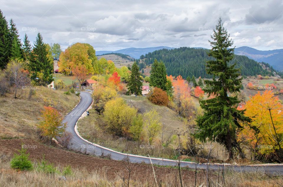 Autumn landscape, Gela Village - Bulgaria