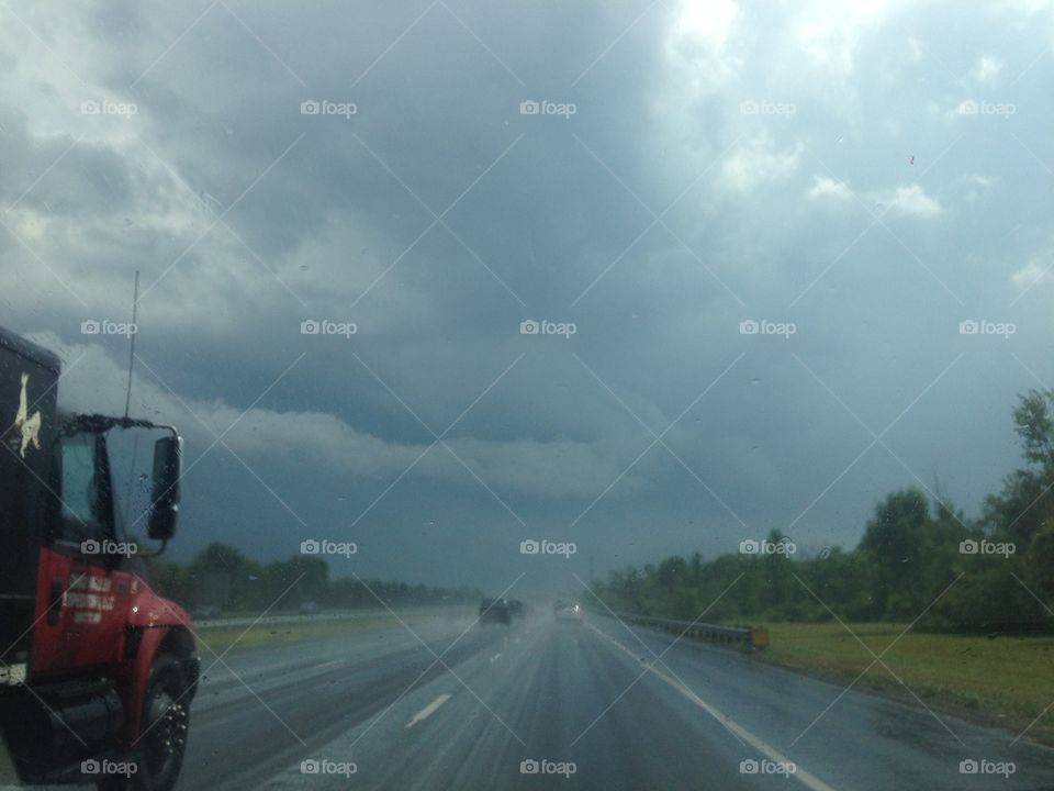 Stormy highway two