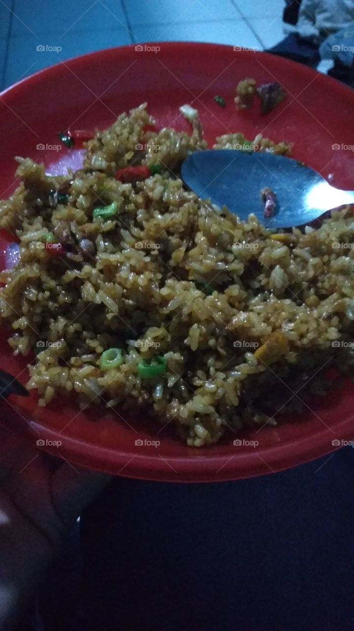 Fried rice artificial indonesia