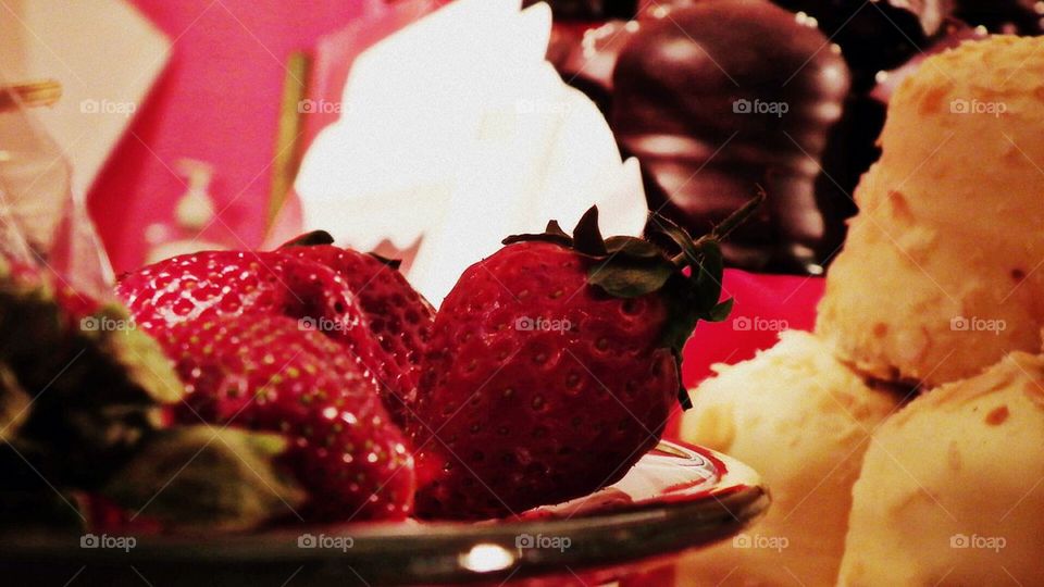 Strawberry with chocolate  