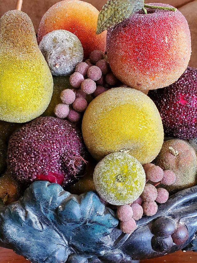 Sparkling Fruit in a Bowl