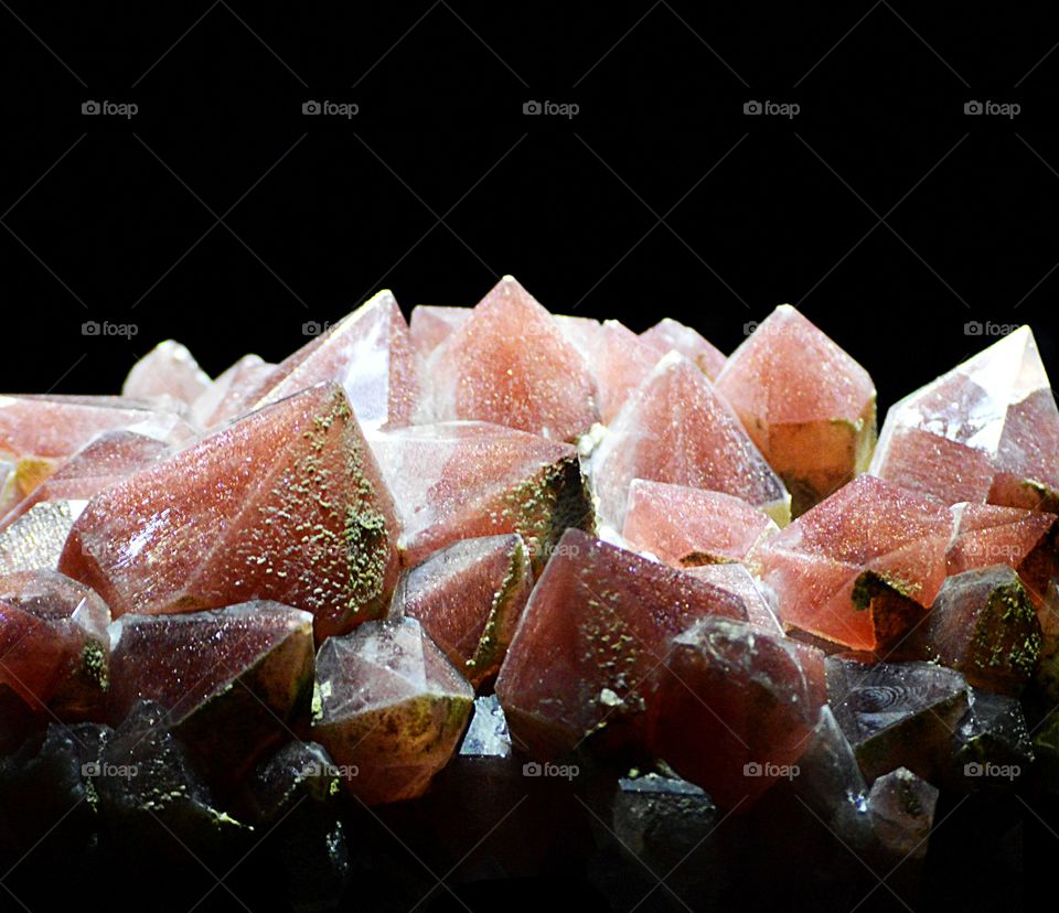 Quartz with Hematite
