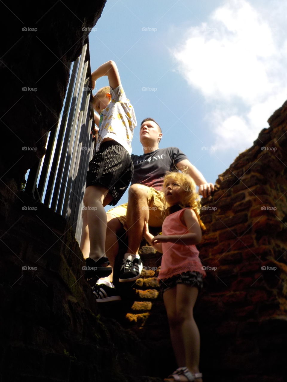 The heights in Kirby Muxloe castle 🇬🇧