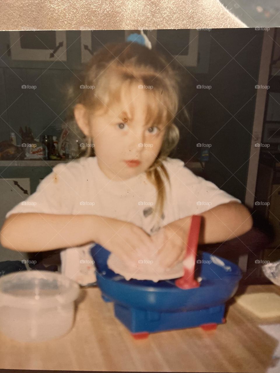 First Pottery wheel, I was even crafty at 8 years old