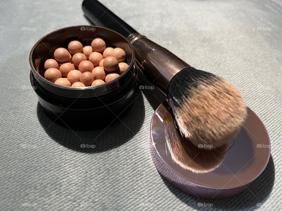 Some circles at the makeup 