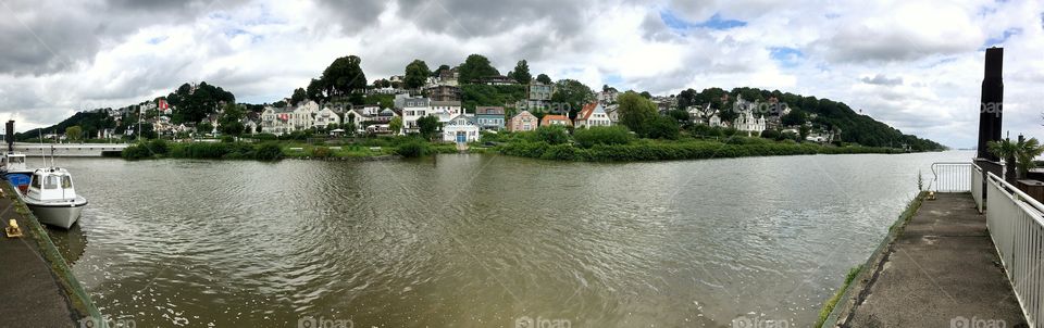 Blankenese.Hamburg. Panorama