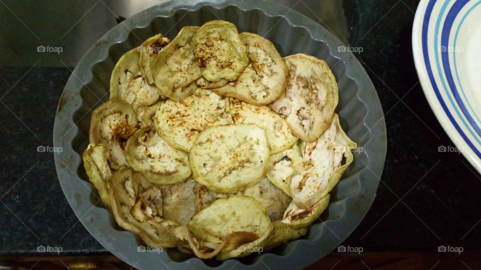 Base de berenjenas para tarta