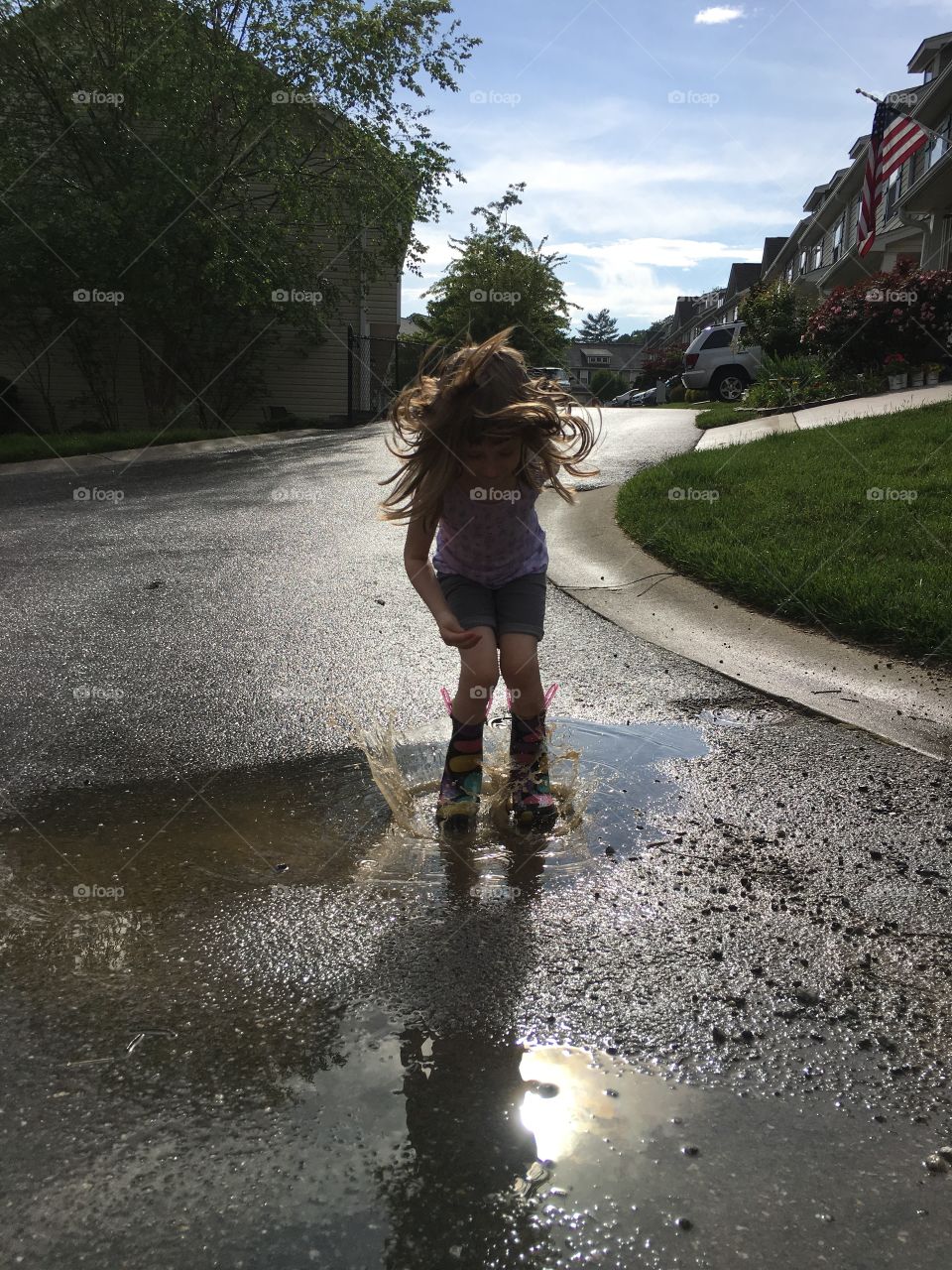 Puddle jumping