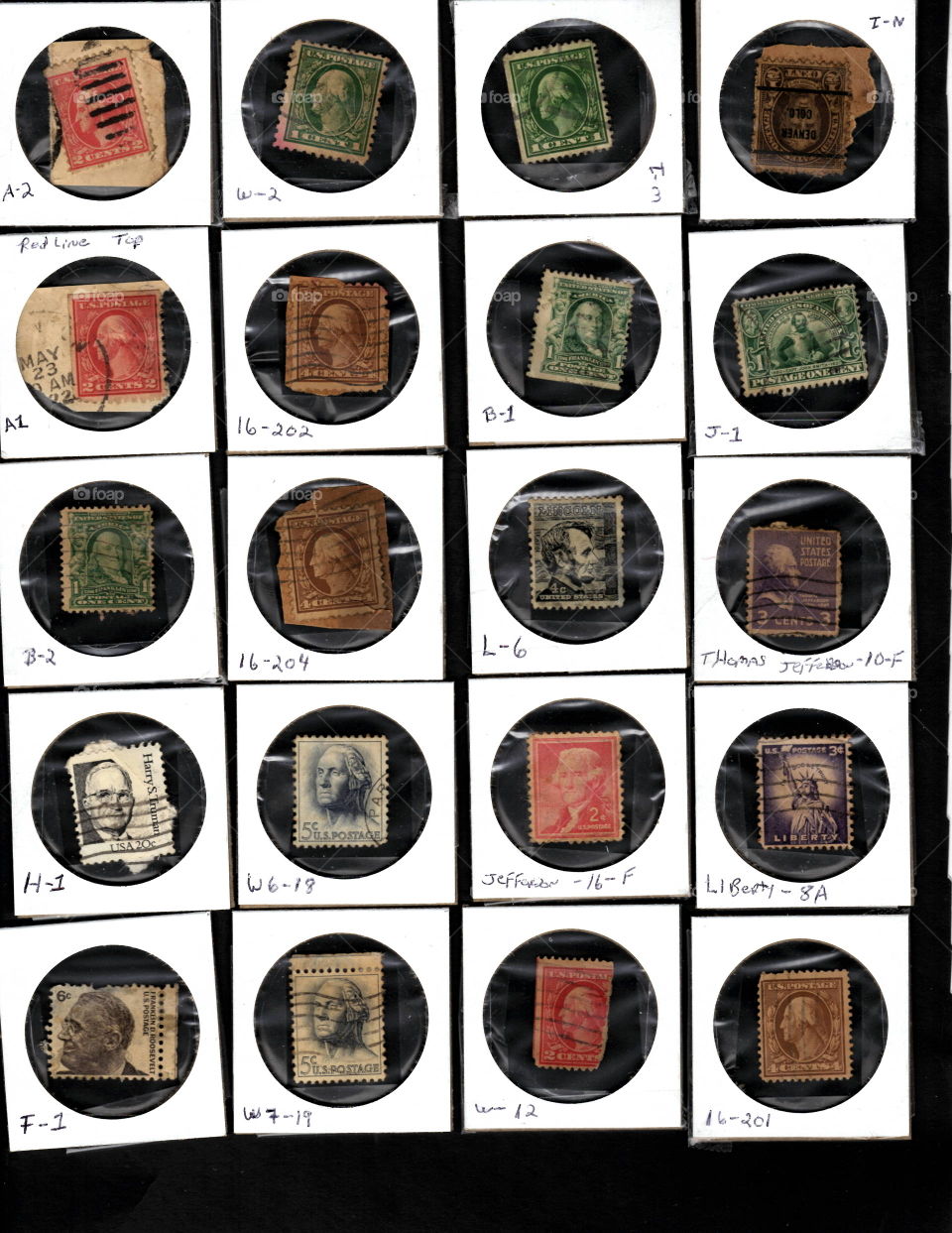 antique rare stamps.