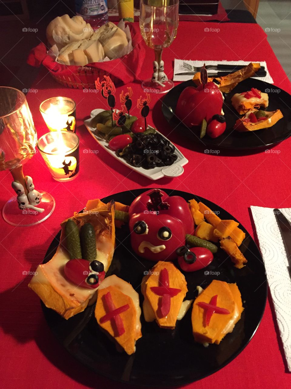 Halloween's dinner