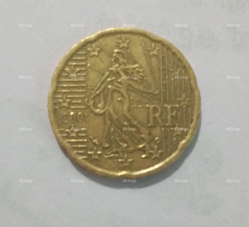 10 Euro Cent coin back side
