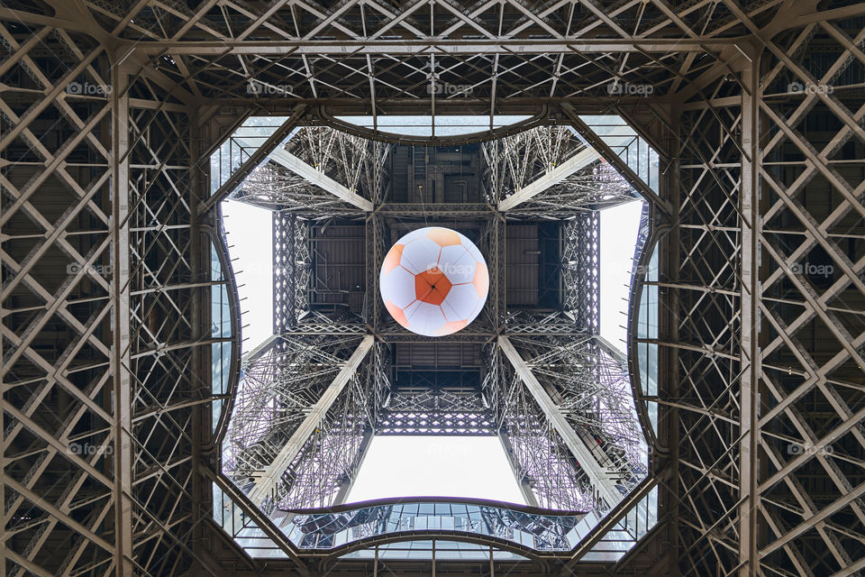 Tour Eiffel. UEFA Euro 2016