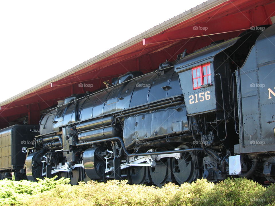 Norfolk and Western 2156 Y6a Class Steam Locomotive