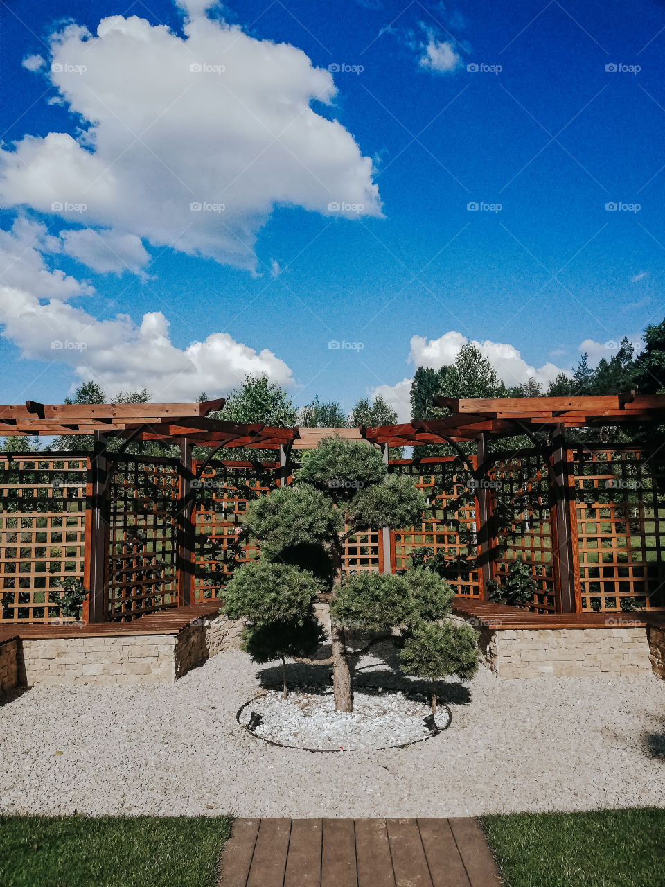 Green garden and the best way