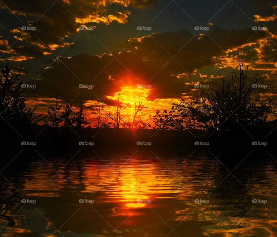 Morning Sunrise over Phantom Lake