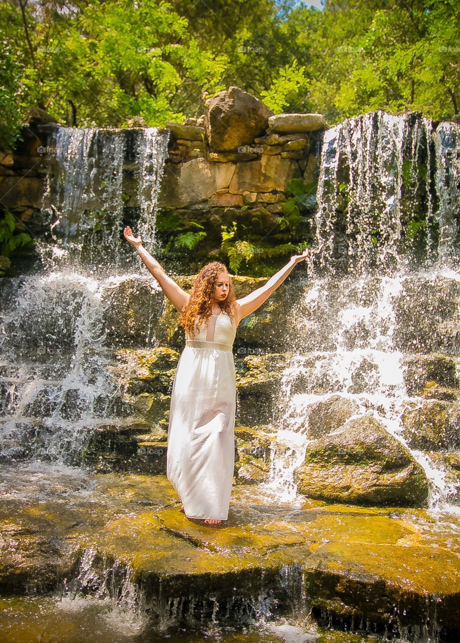 Water goddess. 