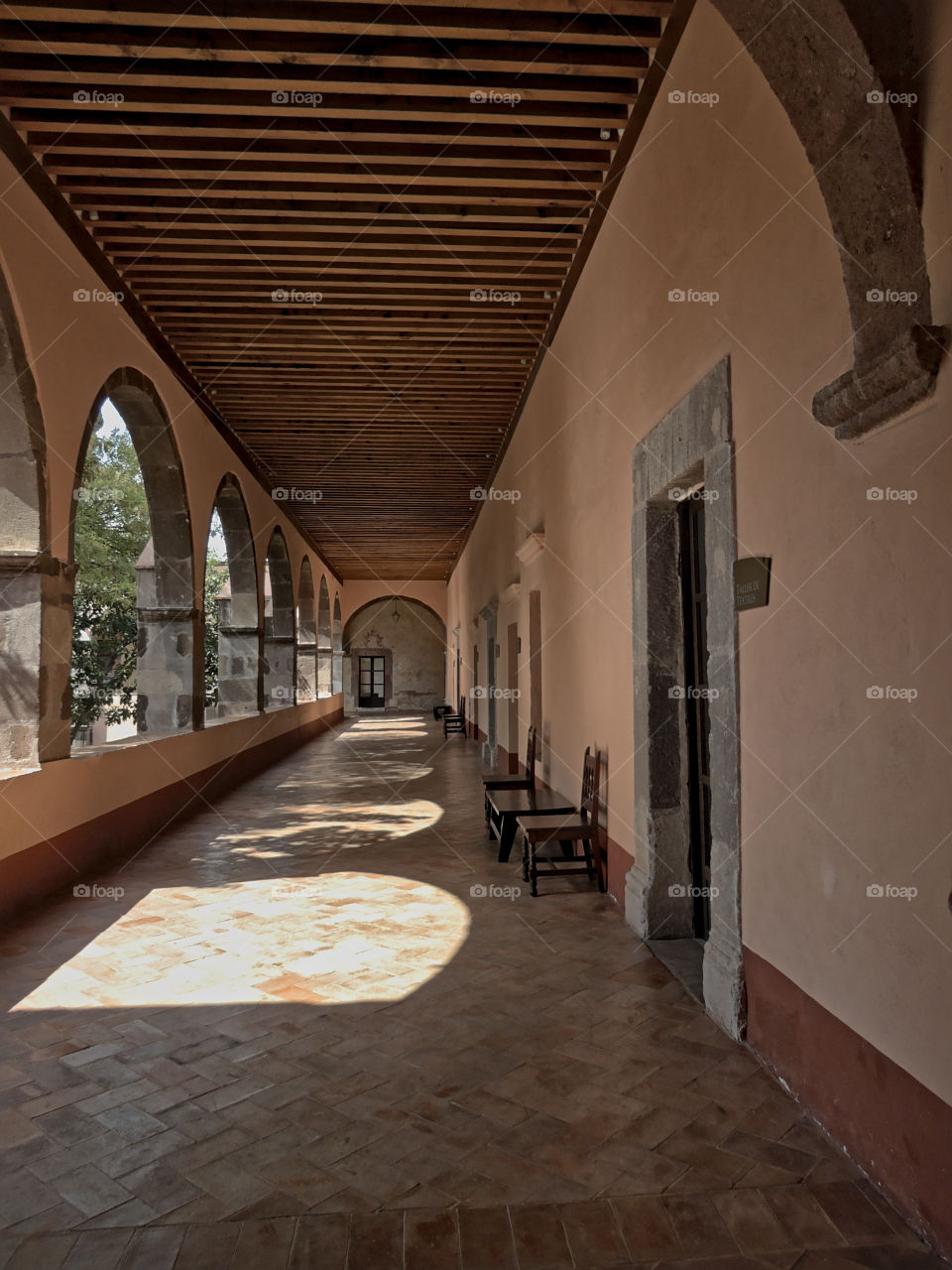 Ex-convent of Las Monjas known today as an art school "Bellas Artes - Centro Cultural el Nigromante" in San Miguel de Allende, Guanajuato, Mexico