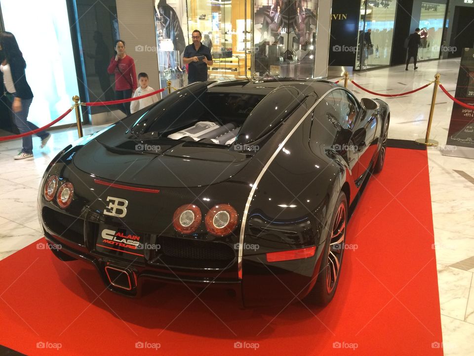 Bugatti Sang Noir. Abu Dhabi, UAE