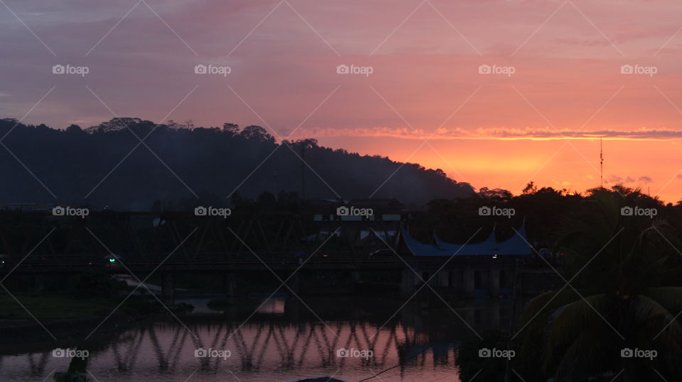 The Bridge Sunset