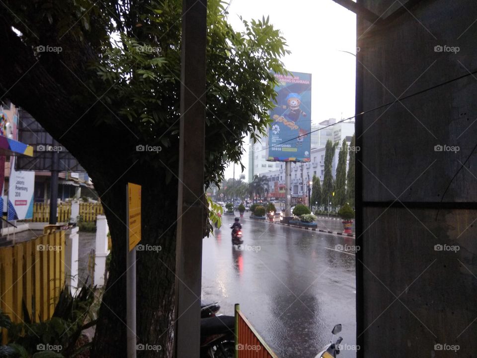 asian games 2018 banner in palembang