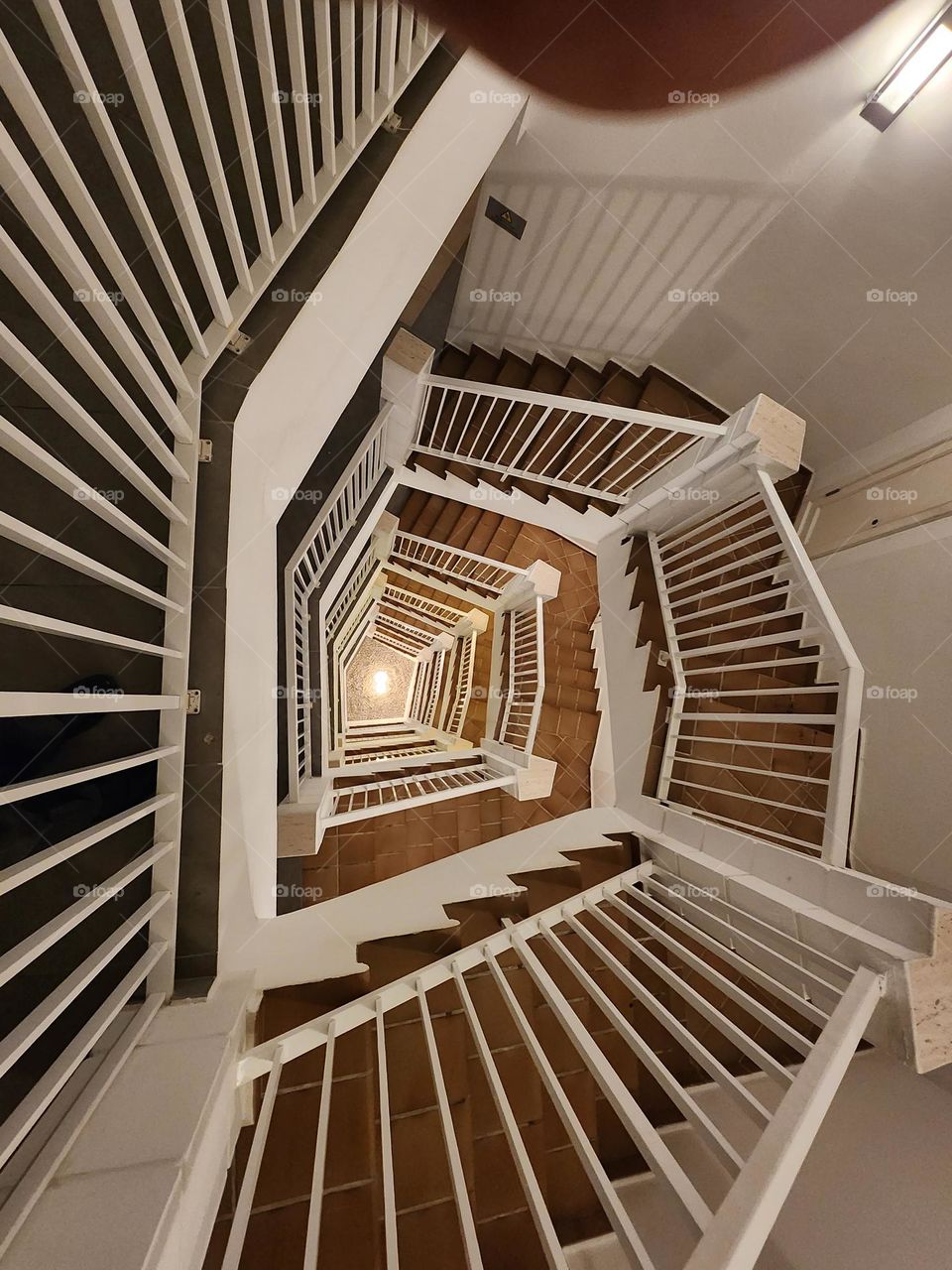 geometric design stairs