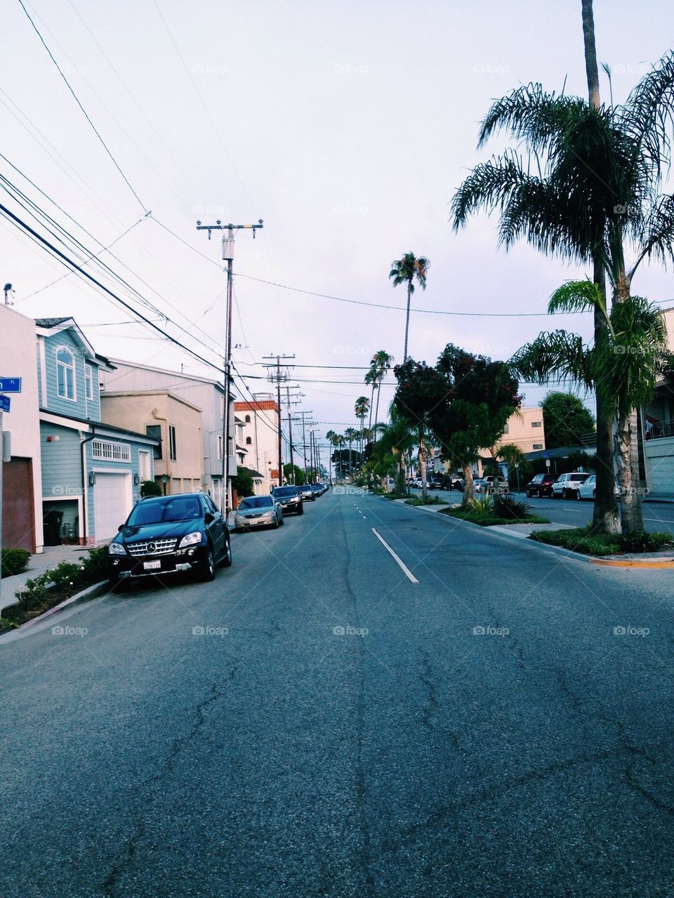 Street in Long Beach