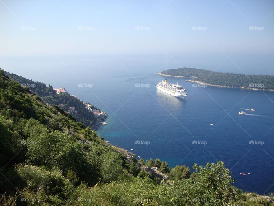 Dubrovnik view. 